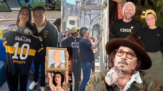 Work hard, play hard: Global stars make the most of Buenos Aires