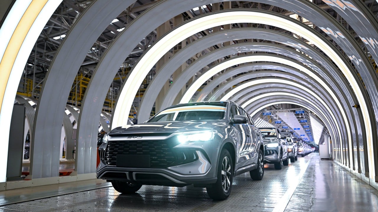 Chinese EV makers tipped to storm global top 10 carmakers by 2030, McKinsey says