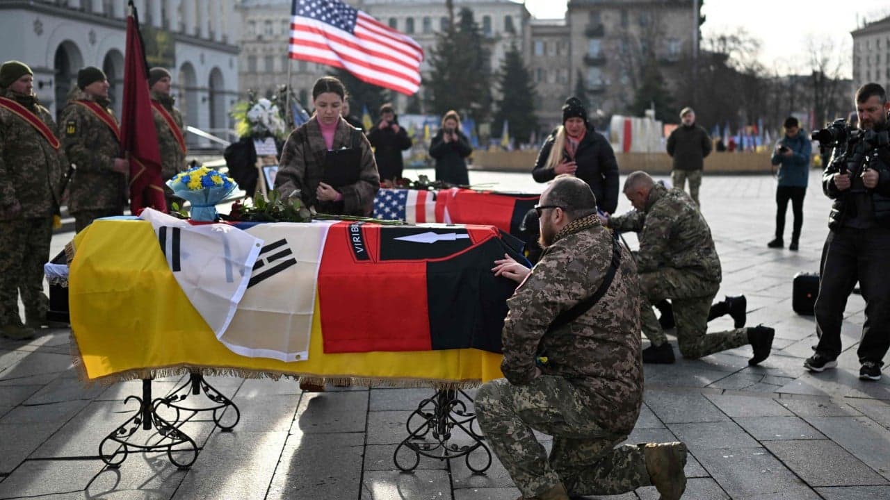 ‘Kill North Koreans’: posters urging South Koreans to join Ukraine war slammed