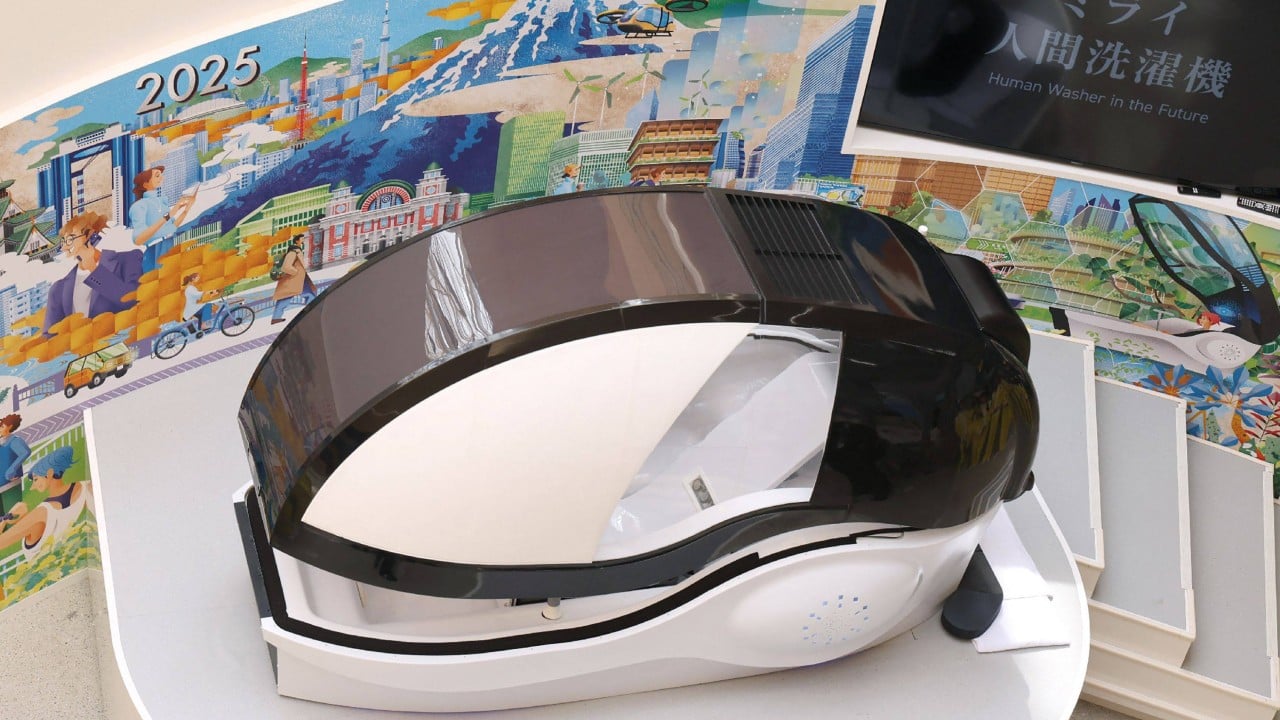 Human washing machine goes on sale in Japan