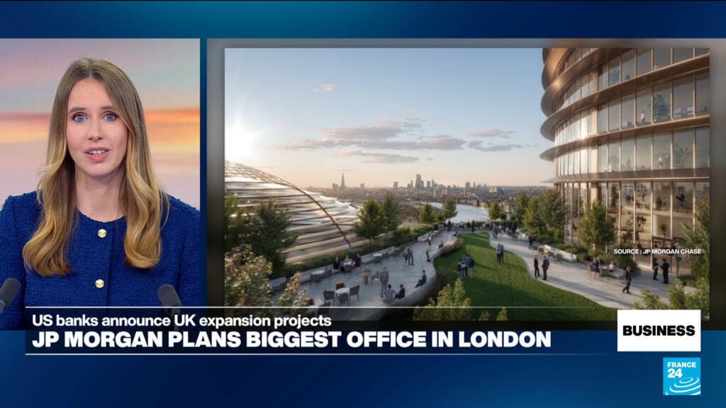 JP Morgan says it will build the biggest office block in London