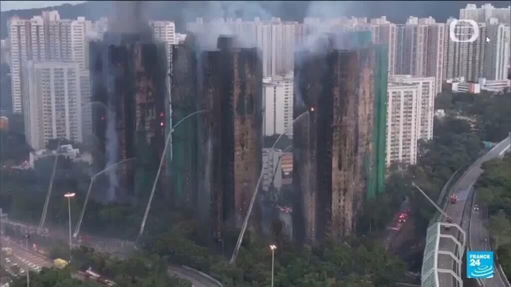 Hong Kong massive fire exposes dangers of bamboo scaffolding