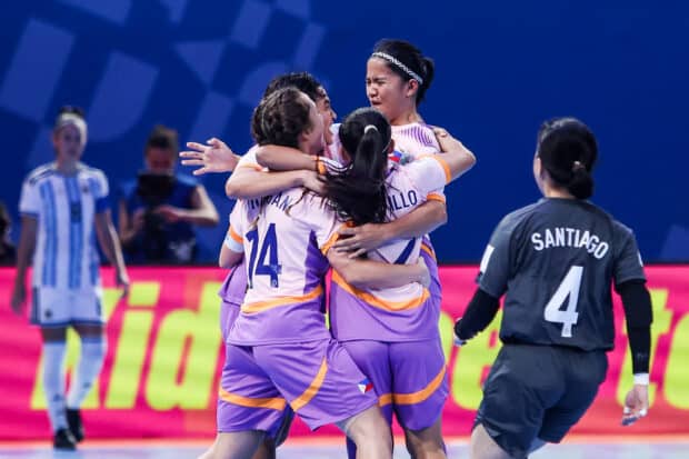 Isabella Bandoja savors goal vs Argentina in Filipina5 last match