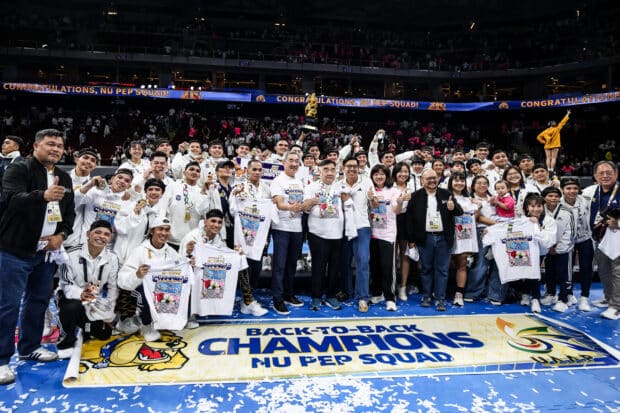 NU Pep Squad had familiar help en route to UAAP Cheerdance win