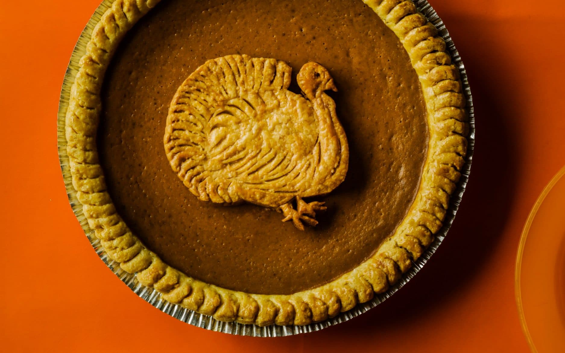 Traditional pumpkin pie