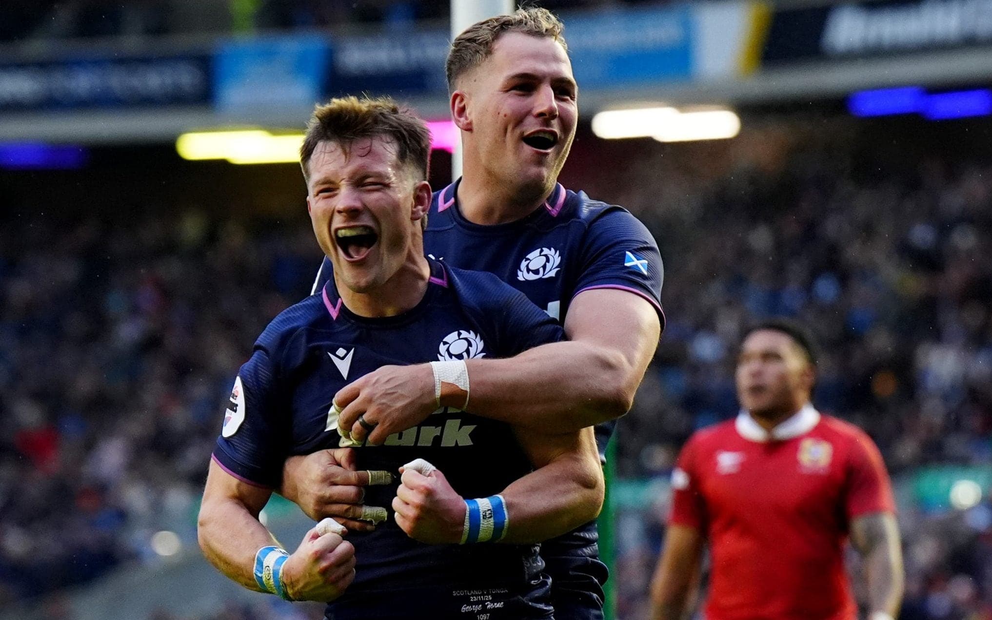Scotland put Argentina embarrassment behind them with eight-try rout of Tonga